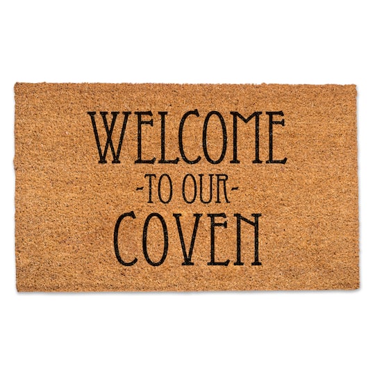 Welcome to Our Coven Door Mat